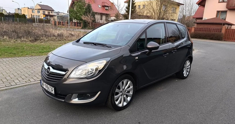 Opel Meriva cena 31900 przebieg: 162000, rok produkcji 2016 z Płock małe 781